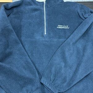 Perry Ellis America half zip sweatshirt.